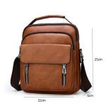 CHDWEY Umhängetaschen für Herren Herrentasche Fashion Business All Matching-Schulter-Kurier-Beutel-Computer-Aktenkoffer