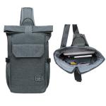 KAUKKO Canvas Tactical Vintage Borsttas Tactical Schoudertas