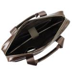 NORDEE Arbeitstasche Herren 38 x 27 x 9 cm - Aktentasche Herren Leder - Stylische Dokumententasche A4 mit Verstellbarer Riemen - Verstellbarer Riemen - Laptoptasche