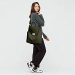 Dameshandtas, canvas shopper, schoudertas, casual, groot, voor school, werk, dagelijks gebruik, winkelen