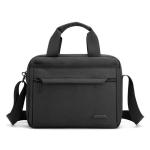 CHDWEY Umhängetaschen für Herren Männer Umhängetasche Aktentasche Crossbody Bag Hohe Qualität Mann Laptop Messenger Bag Nylon Lässige Männliche Geldbörse Handtaschen(Black)