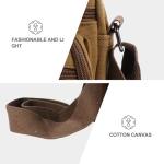 VALICLUD Tas voor man vriend kaki man schouder mode schoudertas canvas multifunctionele hand vader casual capaciteit draagbaar