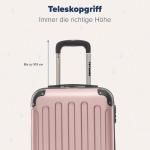 TRVLMORE koffer, roze