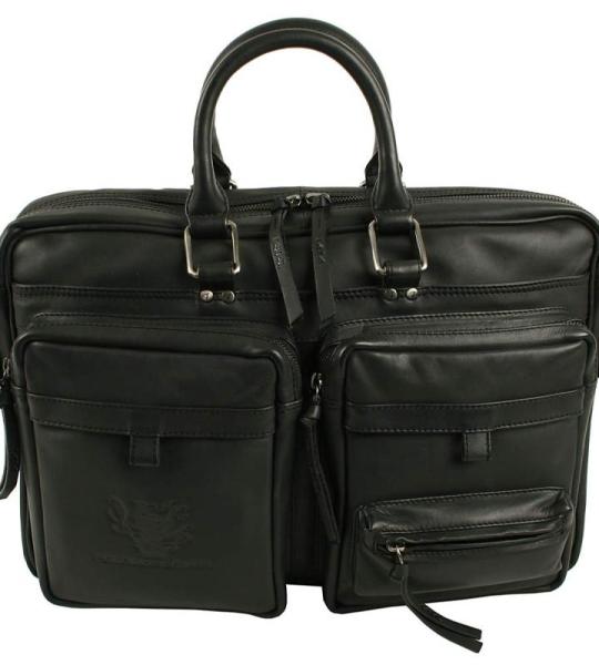 Feldmoser 1414 Mac George laptoptas 42 cm, Black Used.