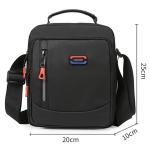 CHDWEY Umhängetaschen für Herren Umhängetasche Männer wasserdichte Nylon-Tasche Mode Große Kapazität Männer Körpertasche Busniess Männer Handtasche Messenger Bag(Grijs)