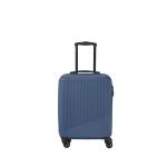Travelite Koffer met 4 wielen, 3-delig, maten L/M/S, bagage serie Bali: ABS hardshell trolleys, blauw, Harde handbagage trolley met 4 wielen