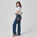 Mobiele telefoon om te hangen, leer, mobiele telefoon-schoudertas voor dames, mobiele telefoon met portemonnee om om te hangen, handtas dames schoudertas voor designer, A-02 koffie