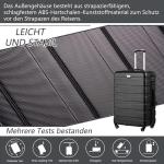 COOLIFE Harde koffer trolley rolkoffer reiskoffer ardschaal Boardcase handbagage met TSA-slot en 4 wielen, appelgroen, Premium koffer