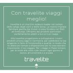 Travelite Basics Rolkoffer met 2 wielen, maat S met stretchplooi, zachte reistas met wielen met extra veel volume, zwart/blauw, 70 cm