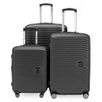 HAUPTSTADTKOFFER Midden grote harde koffer, TSA, 4 wielen, check-in bagage met 8 cm volumevergroting, 77 cm, 130 liter, grafiet, grafietgrijs, kofferset