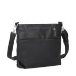 Jana J8 Nubuck Handtas, Uniseks, Volwassenen, Nubuck-Zwart, Nubuck-zwart