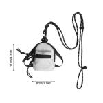 Yajimsa Kleine schoudertas voor mannen - schoudertas heren mobiele telefoon Messenger Bag herentas Shulder Bag lederen borstzak