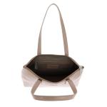 Mellow Leather Crossover voor dames, Warm Taupe