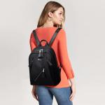 callmo Rugzak voor dames, moderne rugzak, dagrugzak, waterdichte nylon schooltas, anti-diefstal, lichtgewicht, reisrugzak, kleine schoudertas voor dames, klein