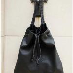 CHDWEY Umhängetaschen für Herren Neue große Kapazität Herrenbeutel, britischer Style PU Bag Black Herren Umhängetasche, lässige personalisierte gewebte Handtasche, geeignet f