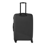 Travelite Koffer met 4 wielen, 3-delig, maten L/M/S, bagage serie Bali: ABS hardshell trolleys, antraciet, Trolley met harde schaal met 4 wielen