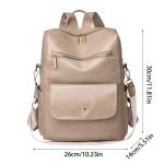 Schoudertas voor dames, klein, PU-leer, schooltas, klein, waterdicht, dagrugzak voor meisjes, kleine zachte PU-lederen rugzakken, kleine meisjes, schoolrugzak
