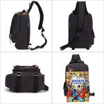 KAUKKO Canvas Tactical Vintage Borsttas Tactical Schoudertas