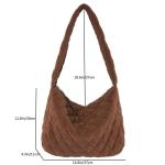 Schoudertas voor dames, handtas, corduroy tassen, grote shopper, tote bag, schoudertas, casual crossbody tas voor school, kantoor, werk, reizen, uitstapjes, winkelen, 01-Zwart, Lar