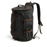 Reistas herenrugzak met grote inhoud voor heren en dames, casual canvas tas, schoudertas, rugzak (A eenheidsmaat)