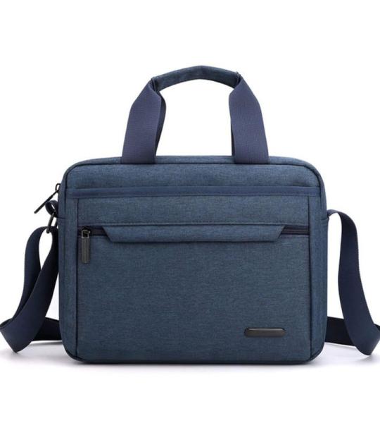 CHDWEY Umhängetaschen für Herren Männer Umhängetasche Aktentasche Crossbody Bag Hohe Qualität Mann Laptop Messenger Bag Nylon Lässige Männliche Geldbörse Handtaschen(Blue)