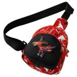 Dinosaurus Patroon Sling Bag Mini Schoudertas Crossbody Sling Borsttas voor Kids Jongens Reizen Dagelijks Gebruik