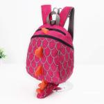 Schultasche für Kinder, Jungen, Mädchen, modisch, niedlich, Cartoon, 3D-Dinosaurier, Schulterrucksack, Wäschesammler mit abnehmbarer Tasche für Kinder