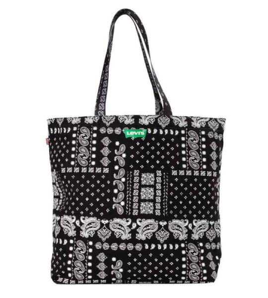 Heren GRAPHIC MARKET TOTE, Regular Black, One Size EU, Regular Black, One Size Grote Maten
