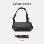Compact Sling Bag, 4L Minimalistische Borsttas Schoudertas voor Mannen en Vrouwen, Waterafstotende Lichtgewicht Kleine Crossbody Schoudertas voor Vrije Tijd, Reizen