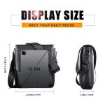 Leathario Leren schoudertas voor heren, messgerbag, leren tas voor business, retro