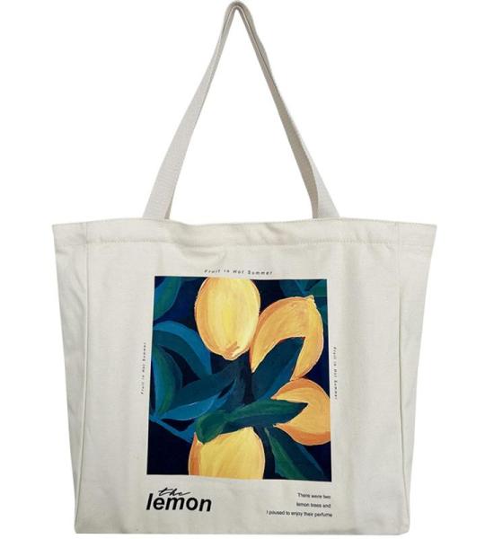 Draagtas, Draagtassen Dames, Boodschappentas, Schoudertas Stoffen Tas, Katoenen Tas, Jute Tas, Met Vintage Print, Canvas Tote Bag om te winkelen School