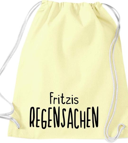 Shirtinstyle Gymtas, regenspullen met wensnaam, kinderdagverblijf, school, vrije tijd, gymtas tas tas