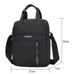 CHDWEY Umhängetaschen für Herren Männer Umhängetasche Oxford Tuch Hohe Qualität Crossbody Tasche Pure Farbe Casual Business Vielseitige Männer Tasche Reisetasche(Blue)