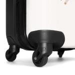 NoBoringSuitcases.com Kinderkoffer, handbagage, harde koffer met TSA-slot, jongens en meisjes, trolley, reiskoffer, draagtas, rolkoffer, klein of middelgroot, Eenhoorn, regenboogpa