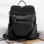 callmo Damesrugzak waterdicht PU leer schooltassen anti-diefstal dagrugzak schoudertassen reistas outdoor lichtgewicht vrouwen schoudertas handtas