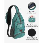 Packable Kleine Crossbody Sling Rugzak Schouder Borst Tas Dagrugzak voor Wandelen Reizen