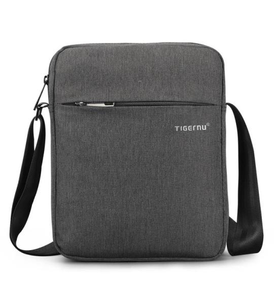 BAIGIO Heren schoudertas Cross Body Casual Messenger Bag Canvas Satchel voor Portemonnee Mobiele Telefoon Sleutel, A - zwart, Casual