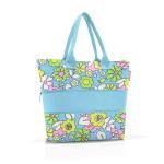 Shopper e1 - grote tas - ruimte voor kleine en grote boodschappen, Sky Rose, Eén Maat