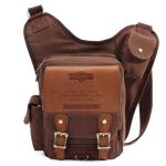 KAUKKO Canvas Tactical Vintage Borsttas Tactical Schoudertas