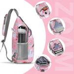 ZOMAKE Borstzak Sling Bag voor heren, diefstalbestendig, crossbody tas voor mannen en vrouwen, schoudertas voor outdoor, fietsen, reizen, wandelen