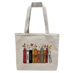 Draagtas, Draagtassen Dames, Boodschappentas, Schoudertas Stoffen Tas, Katoenen Tas, Jute Tas, Met Vintage Print, Canvas Tote Bag om te winkelen School