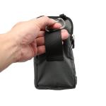 Heren mobiele telefoon heuptas verticaal mobiele telefoon schoudertas met portemonnee, 6,9 inch mobiele telefoon schoudertas holster portefeuille telefoonhoes met riemclip buiktas 