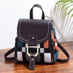 Rugzak dames, vintage unisex casual canvas college schouder rugzak, vrouwen en heren laptop rugzak voor werk school reizen, wandelen camping dagrugzak dames schoudertas kleine scho
