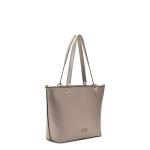 Shopper TAS Anja 33017 dames handtas uni, Darksilver 833, Eén Maat