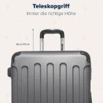 TRVLMORE koffer, grijs