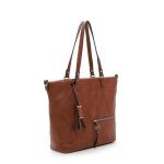 Nele Shopper Cognac