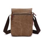 Outreo Heren-schoudertas, retro, schoudertas, vintage, aktetas, van canvas, boodschappentas, voor school, laptop, vrije tijd, beurs, handtas