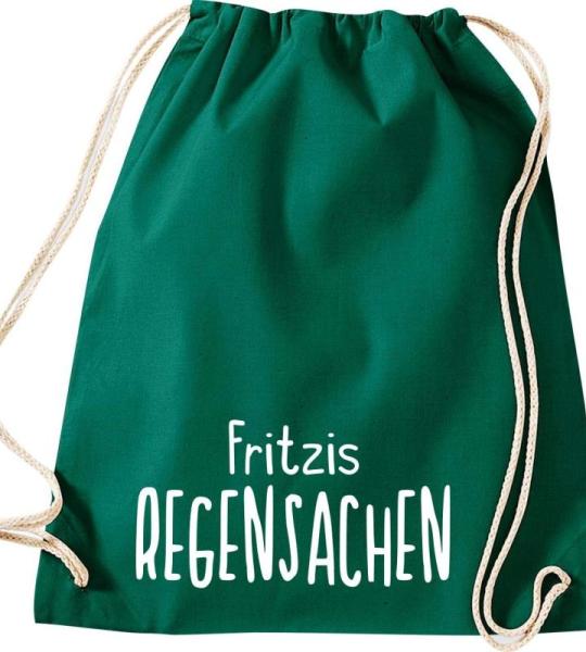 Shirtinstyle Gymtas, regenspullen met wensnaam, kinderdagverblijf, school, vrije tijd, gymtas tas tas