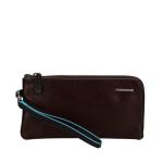 Blue Square Men´s Clutch Mogano