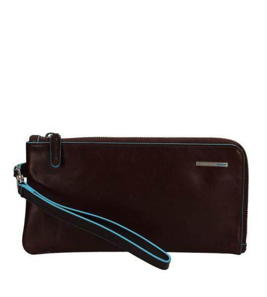 Blue Square Men´s Clutch Mogano